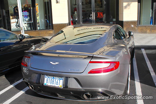 Aston Martin Vanquish spotted in Manhasset, New York