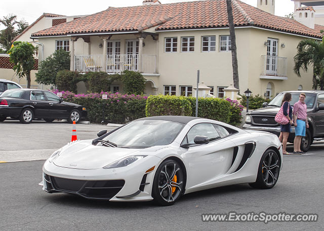 Mclaren MP4-12C spotted in Palm Beach, Florida