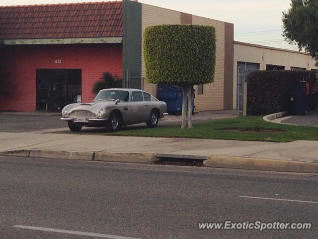 Aston Martin DB6 spotted in Orange, California