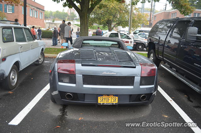 Lamborghini Gallardo spotted in New Canaan, Connecticut