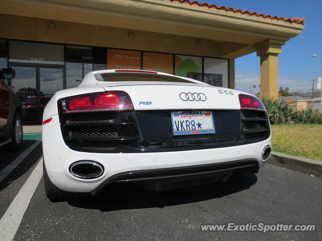 Audi R8 spotted in Temple City, California