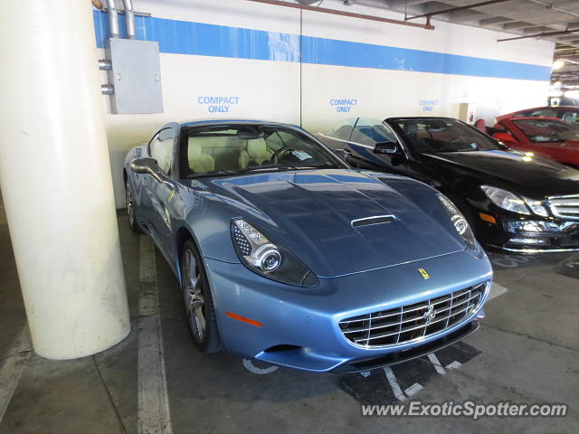 Ferrari California spotted in Los Angeles, California