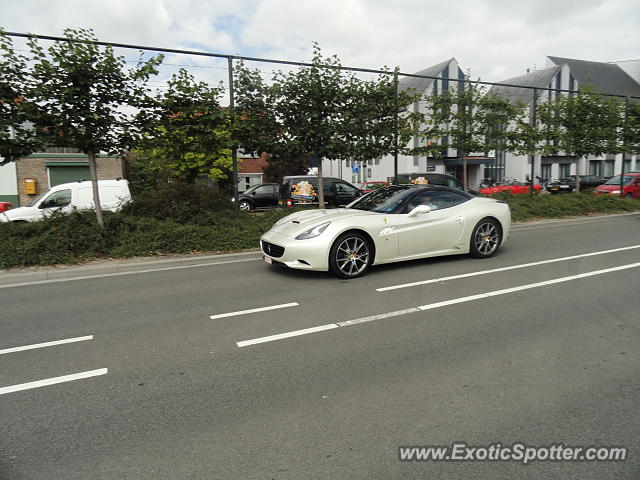 Ferrari California spotted in Sas Van Gent, Netherlands