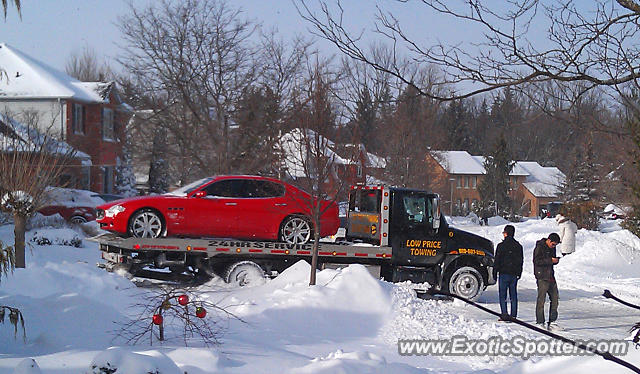 Maserati Quattroporte spotted in London, Ontario, Canada