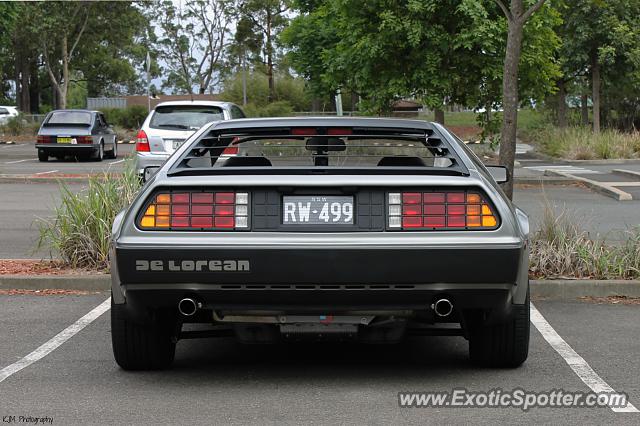 DeLorean DMC-12 spotted in Sydney, Australia