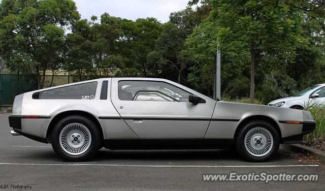 DeLorean DMC-12 spotted in Sydney, Australia
