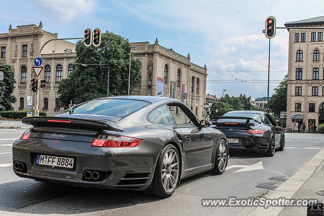 Porsche 911 GT2 spotted in Munich, Germany