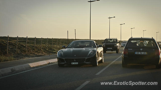 Ferrari 599GTB spotted in Guincho, Portugal