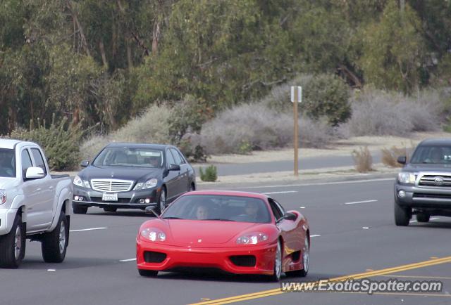 Ferrari 360 Modena spotted in Newport Beach, California