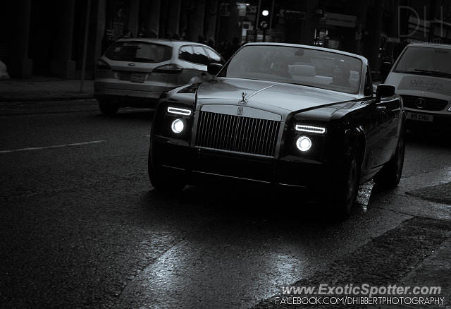 Rolls Royce Phantom spotted in Manchester, United Kingdom