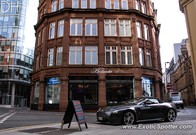 Aston Martin Vantage spotted in Manchester, United Kingdom