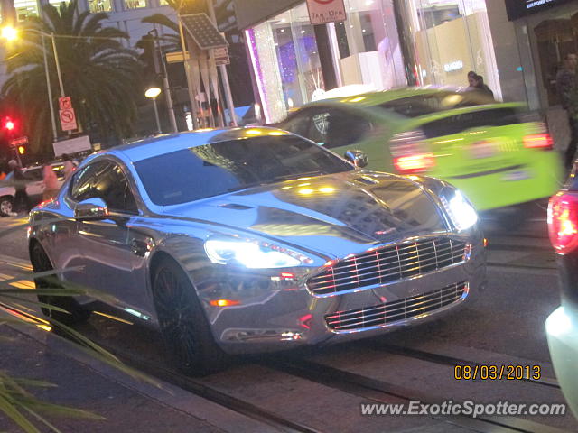 Aston Martin Rapide spotted in San Francisco, California
