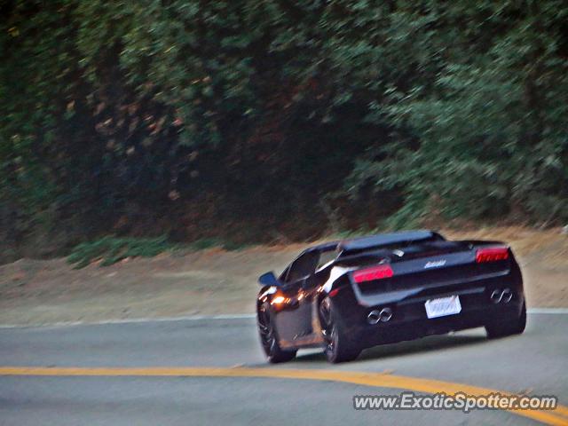 Lamborghini Gallardo spotted in Malibu, California