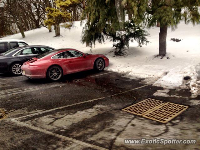 Porsche 911 spotted in Morristown, New Jersey