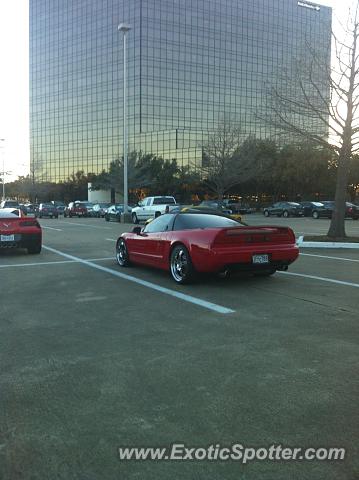 Acura NSX spotted in Dallas, Texas