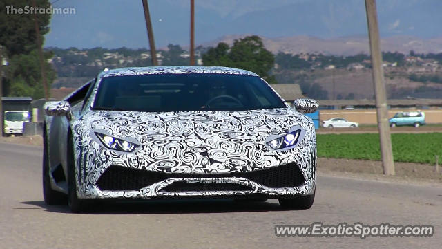 Lamborghini Huracan spotted in Oxnard, California