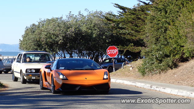 Lamborghini Gallardo spotted in San Francisco, California