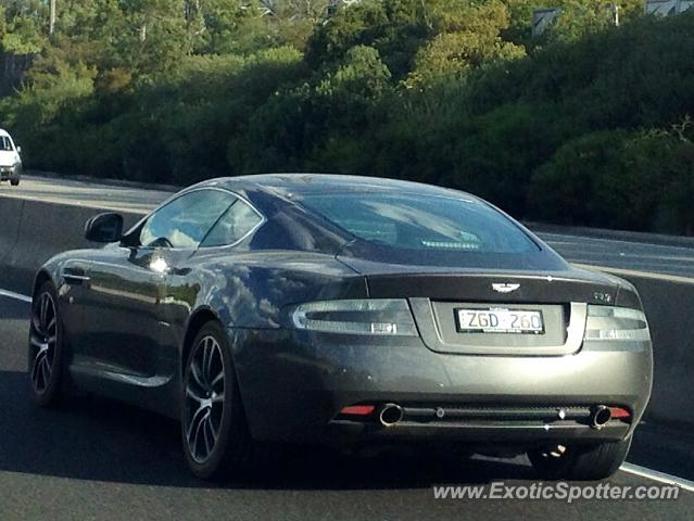 Aston Martin DB9 spotted in Melbourne, Australia