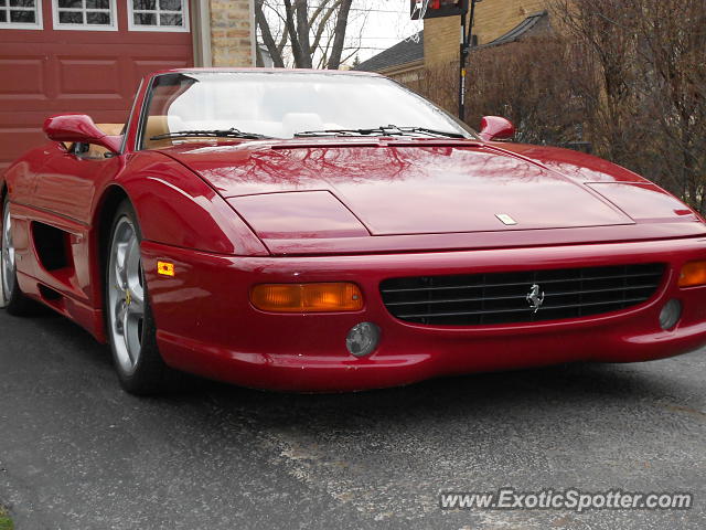 Ferrari F355 spotted in Northfield, Illinois