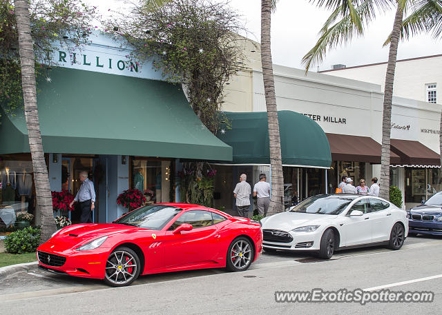 Ferrari California spotted in Palm Beach, Florida