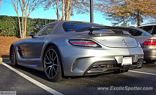 Mercedes SLS AMG spotted in Cary, North Carolina