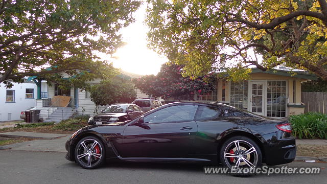Maserati GranTurismo spotted in San Francisco, California
