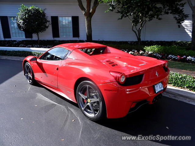 Ferrari 458 Italia spotted in Boynton Beach, Florida