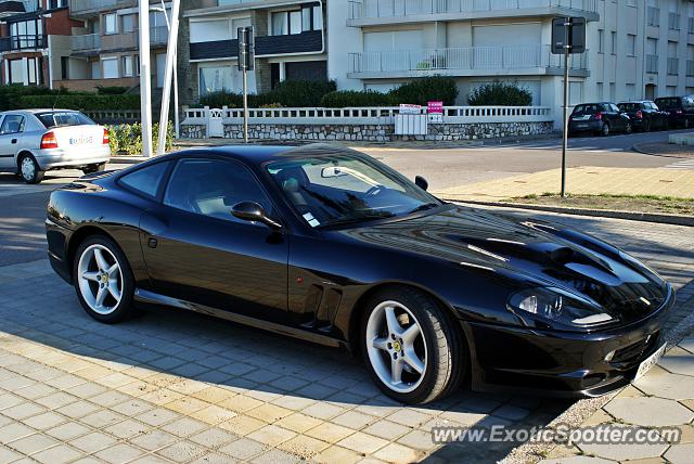 Ferrari 550 spotted in Le Touquet, France