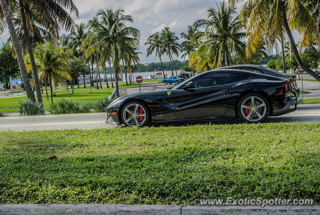 Ferrari F12 spotted in Miami, Florida