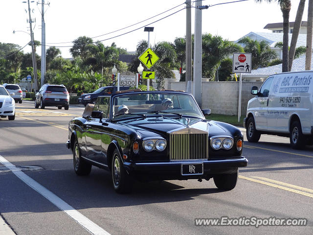 Rolls Royce Corniche spotted in Siesta Key, Florida