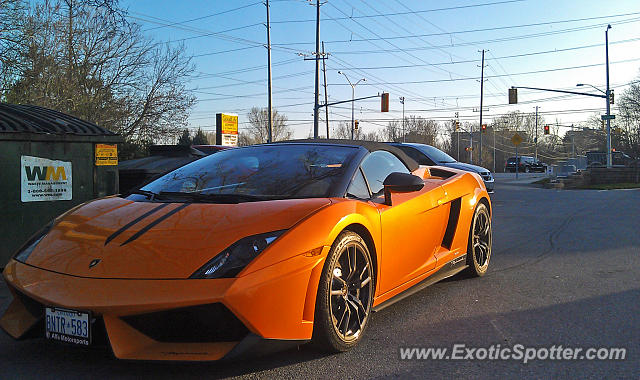 Lamborghini Gallardo spotted in London, Ontario, Canada