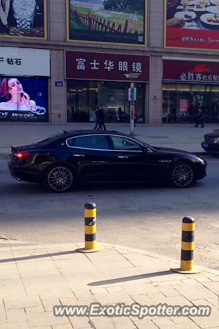 Maserati Quattroporte spotted in Chengchueng, China