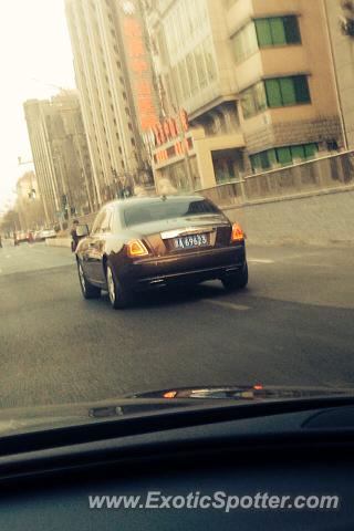 Rolls Royce Ghost spotted in Beijing, China
