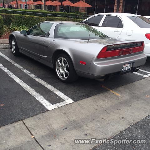 Acura NSX spotted in LOS ANGELES, California