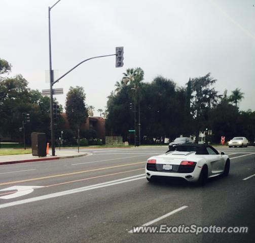 Audi R8 spotted in PASADENA, California