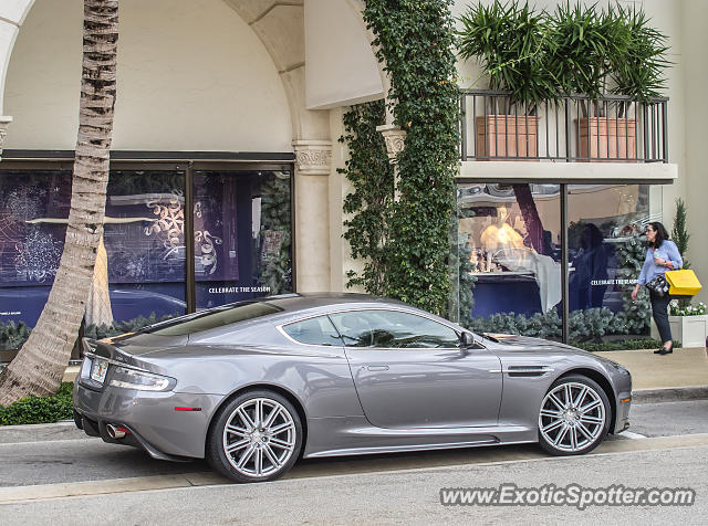 Aston Martin DBS spotted in Palm Beach, Florida