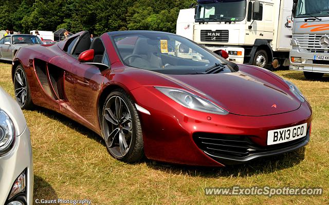 Mclaren MP4-12C spotted in Goodwood, United Kingdom