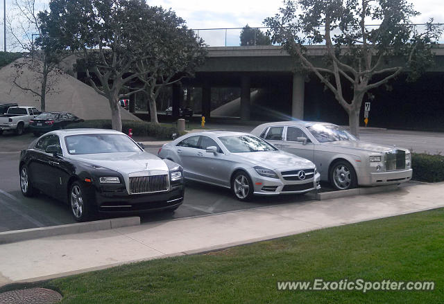 Rolls Royce Wraith spotted in Irvine, California