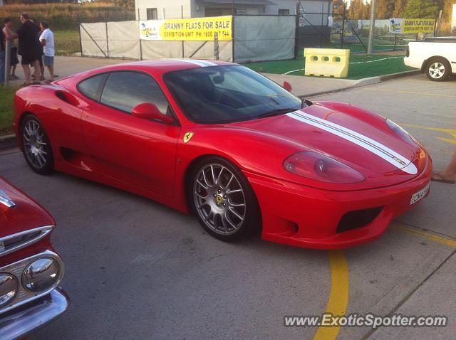 Ferrari 360 Modena spotted in Liverpool, Australia