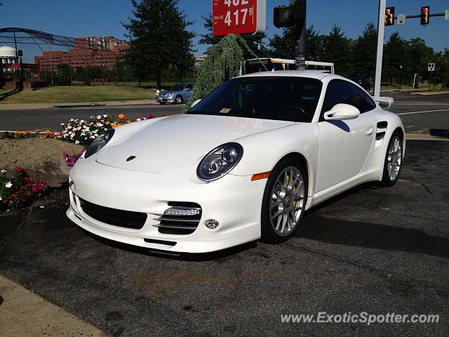 Porsche 911 Turbo spotted in Alexandria, Virginia