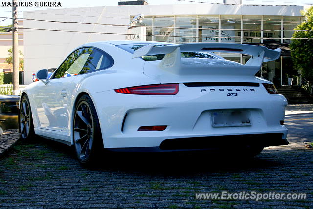 Porsche 911 GT3 spotted in São Paulo, Brazil