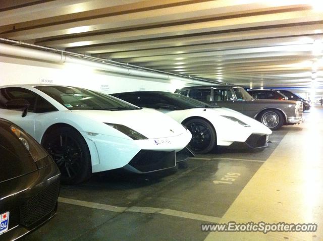Lamborghini Gallardo spotted in Paris, France