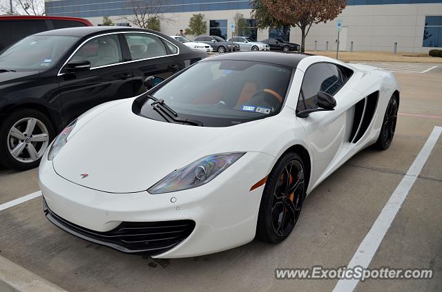 Mclaren MP4-12C spotted in Dallas, Texas