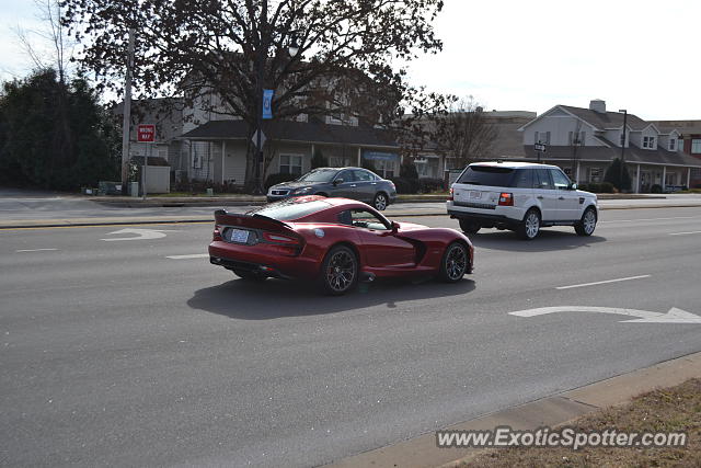 Dodge Viper spotted in Charlotte, North Carolina