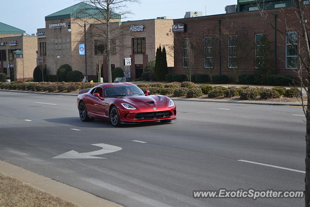 Dodge Viper spotted in Charlotte, North Carolina
