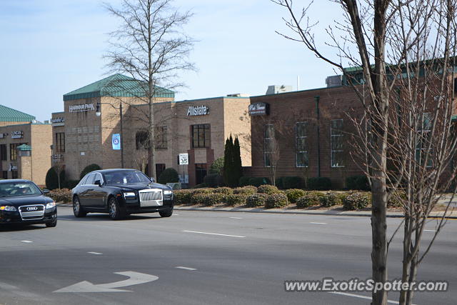 Rolls Royce Ghost spotted in Charlotte, North Carolina