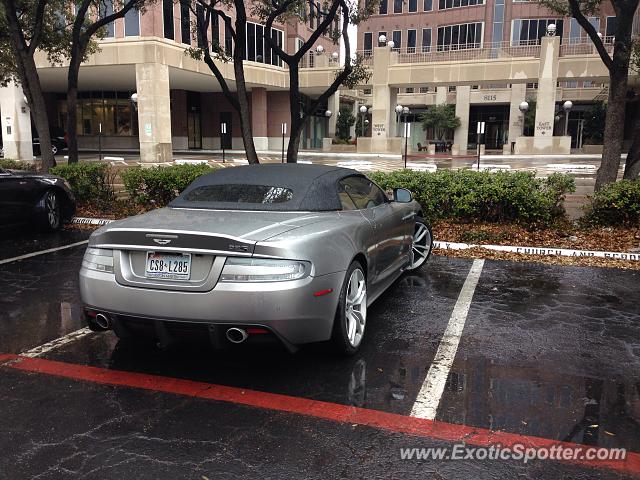 Aston Martin DBS spotted in Dallas, Texas