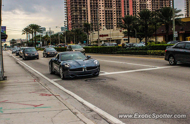 Fisker Karma spotted in Miami, Florida