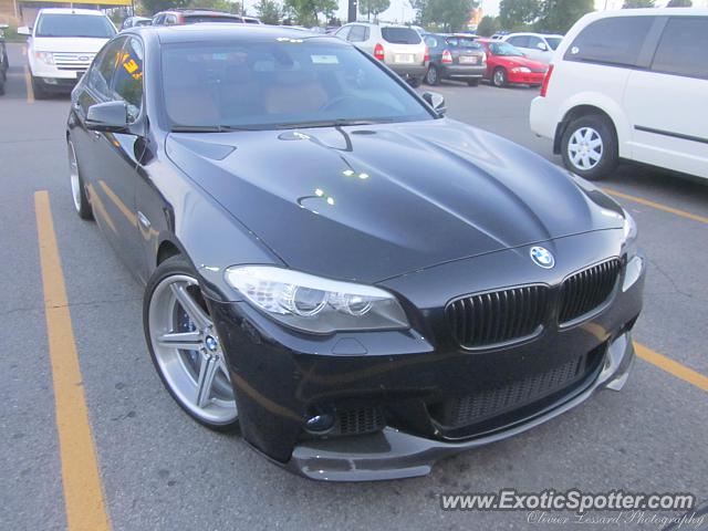 BMW M5 spotted in Boucherville, Canada