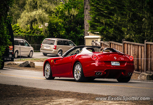 Ferrari 599GTO spotted in Pebble Beach, California